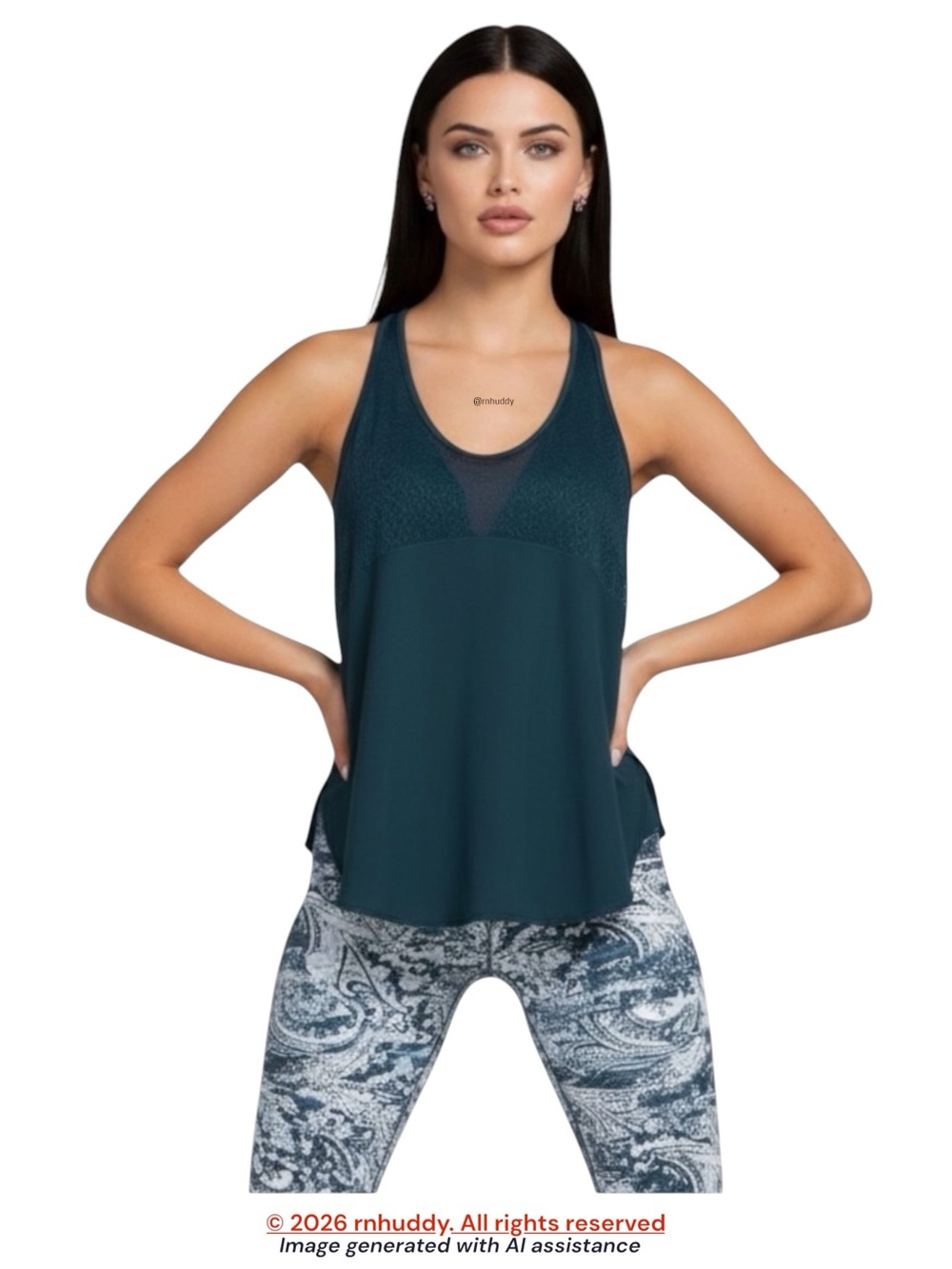 Lululemon size 8 Twist & Train Tank Jaded